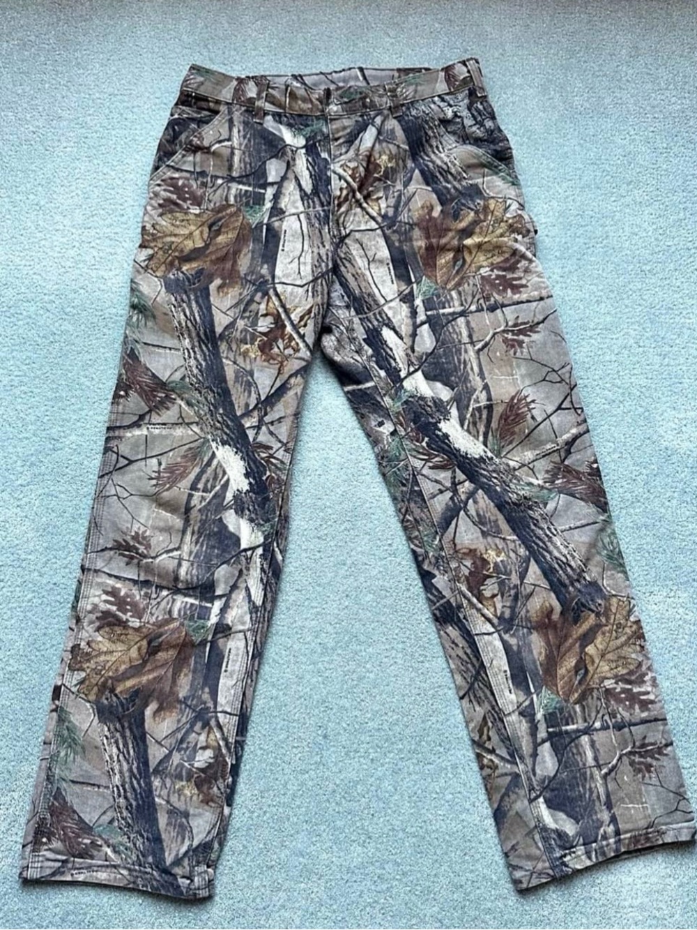 Carhartt Light Camo Work Pants Vintage
